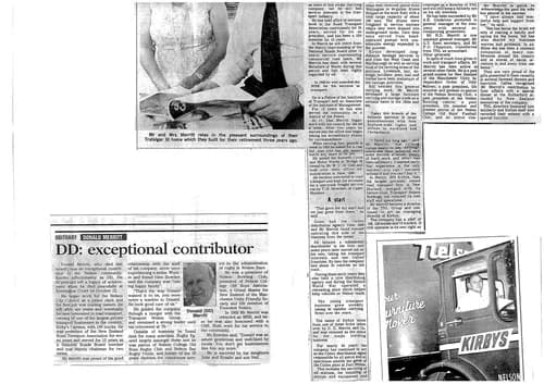 Newspaper clippings about Kirby Carriers