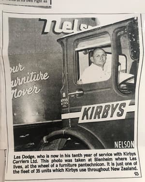 Historic Kirby Carriers truck
